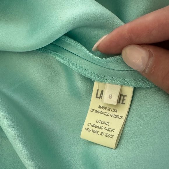 Lapointe Aqua Midi Dress - Picture 2 of 5